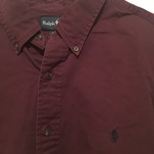 Ralph Lauren Shirts - Men’s Ralph Lauren Burgundy button down shirt Ralph Lauren Shirts - Men’s Ralph Lauren Burgundy button down shirt